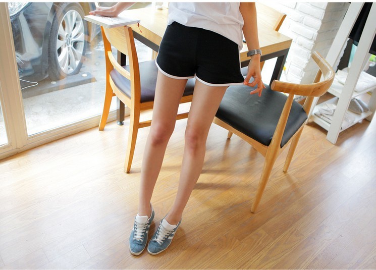 【2014夏季新款韩版休闲<em>运动</em>弹力<em>短裤女沙滩</em>