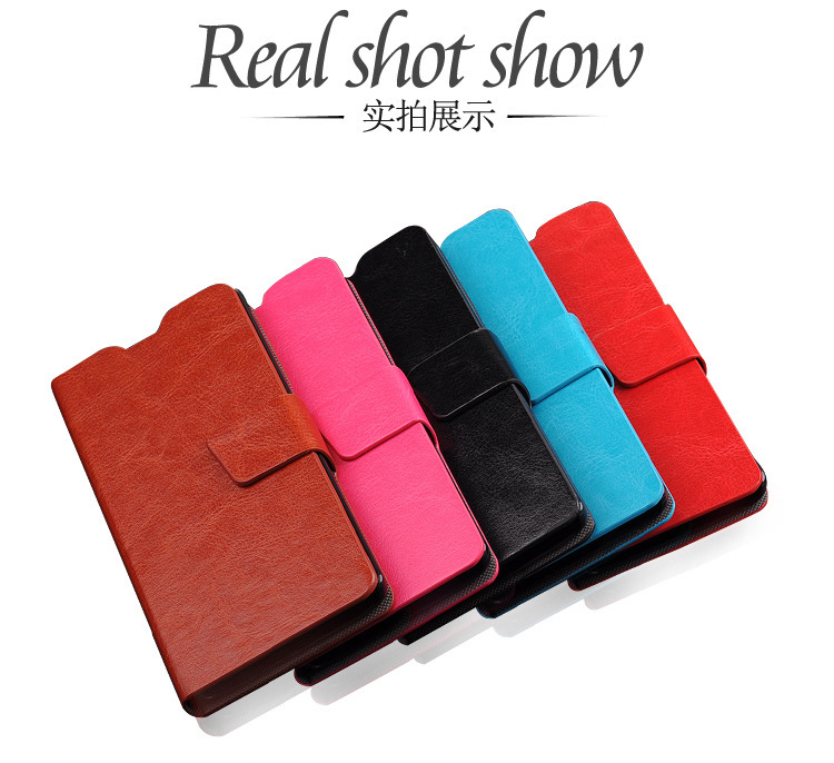 手机套批发 红米手机壳保护套 小米皮套 磁扣疯马纹