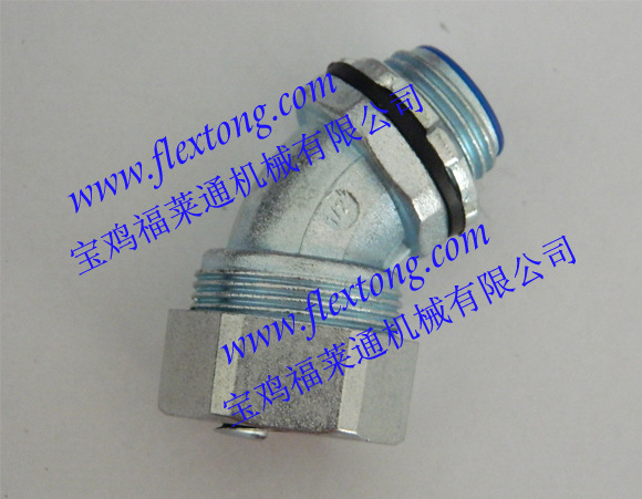 DNJ45度锌合金弯头