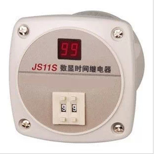 【JS11S数显时间继电器 380V 9.9S 延时继电