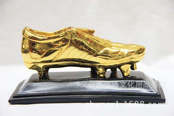 2014巴西世界杯金靴奖杯 欧洲联赛最佳射手奖