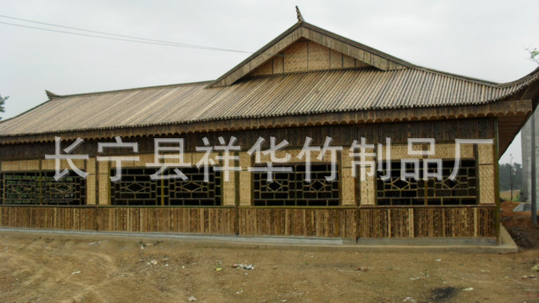 竹屋 竹楼 竹别墅 竹木建筑 竹餐厅图片_7