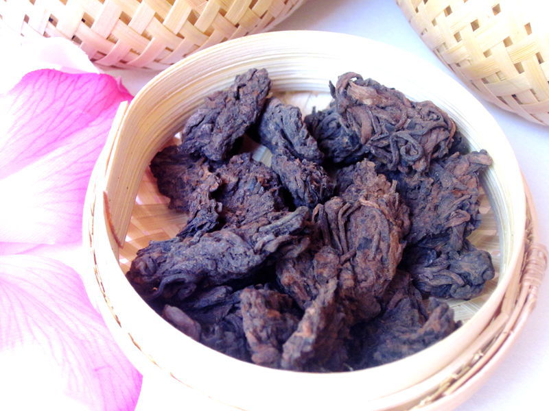 黑茶-普洱散熟茶特价 特产 高山源老茶头100克