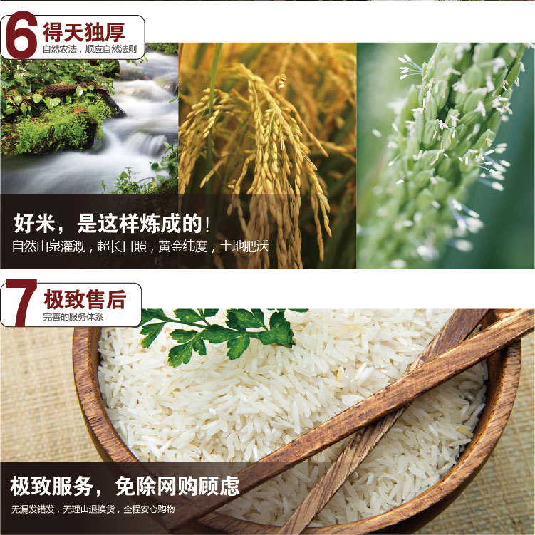 高山生态大米 有机大米 稻鸭米 非转基因大米 两袋便捷装