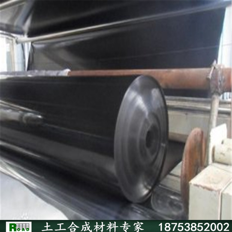土工膜生产厂家泰安路德出厂价供应黑色土工膜