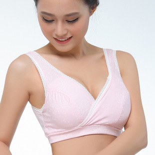 <em>文胸</em>-纯棉孕妇产妇交叉哺乳<em>文胸胸罩</em>内衣<em>无钢</em>