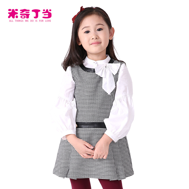 <em>米奇</em>丁当<em>女童连衣裙</em>2014秋季新款女童裙子中