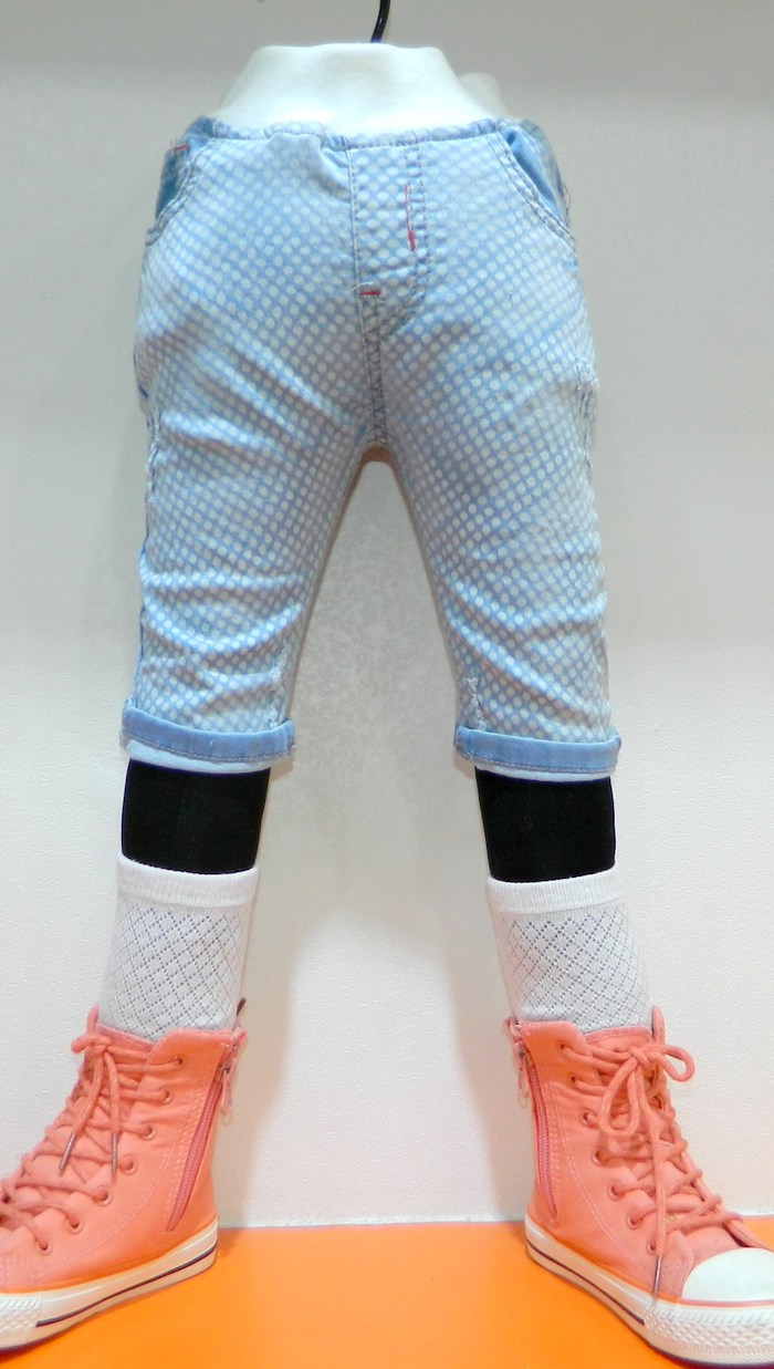 2014<em>夏季新款</em>儿童童装<em>马裤</em>五分裤宽松<em>牛仔</em>针