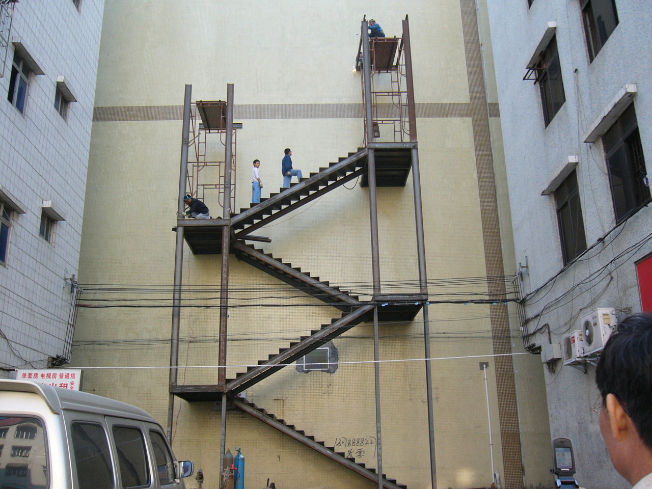 工厂消防梯