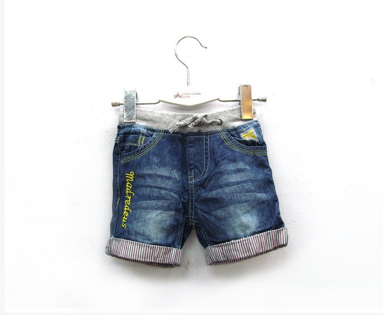 2014年夏天<em>新款</em> 外贸童装 经典<em>男童</em>牛仔<em>短裤</em> 童