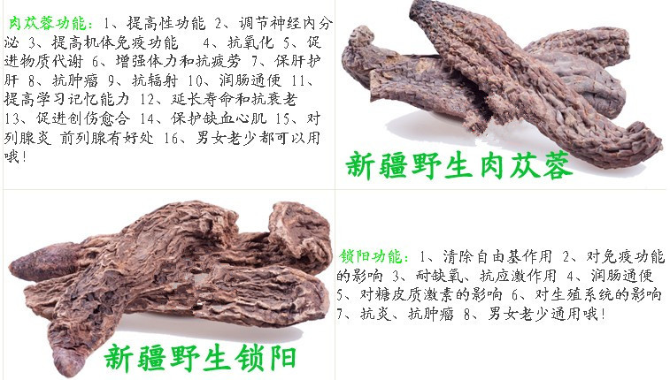 植物原药材-新疆优质野生红金锁阳肉苁蓉 阿拉