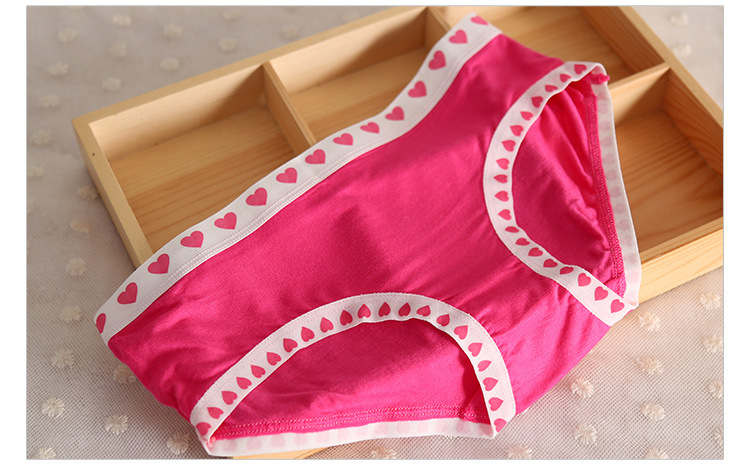 腰口爱心可爱内裤_12