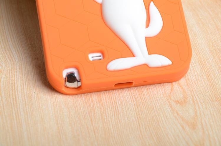 【三星note2天才眼镜狗硅胶套 N7100硅胶套 手