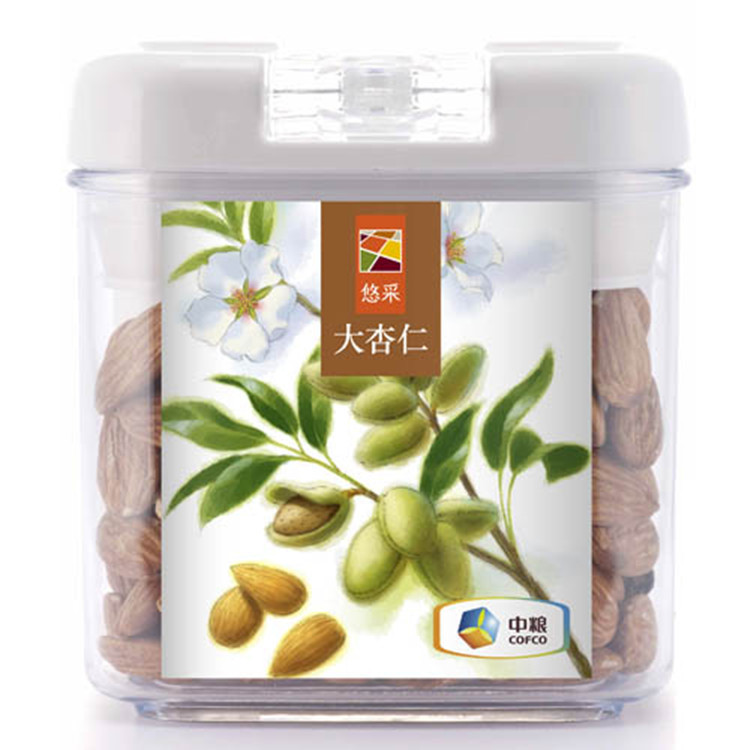中粮--悠采美国大杏仁(罐装 280g) 图片