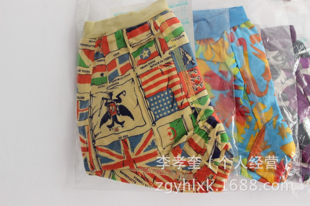 童裤-外贸原单 西松屋<em>童短裤/内裤</em> 印花童短裤