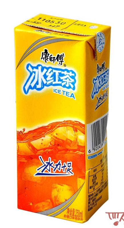 康师傅饮料冰红茶250mlx24 软包冰红茶纸包红茶饮料 批发送货