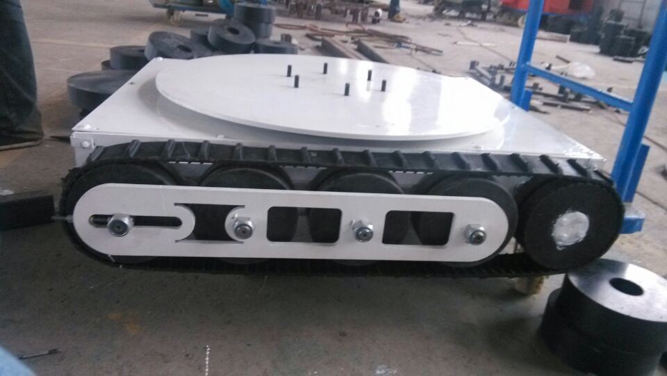 其他运输搬运设备-小型机器人橡胶履带底盘 短