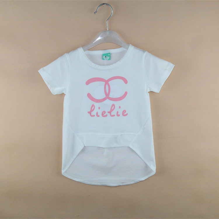 外贸品牌童装儿童T恤 女童夏季韩版短袖T恤 奥