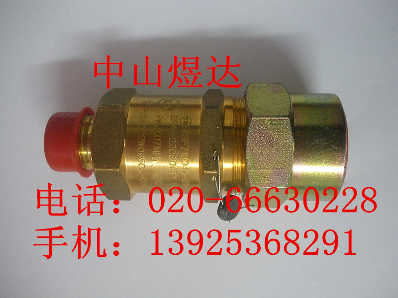 约克中央空调安全阀022W-09505-000约克安全阀 (