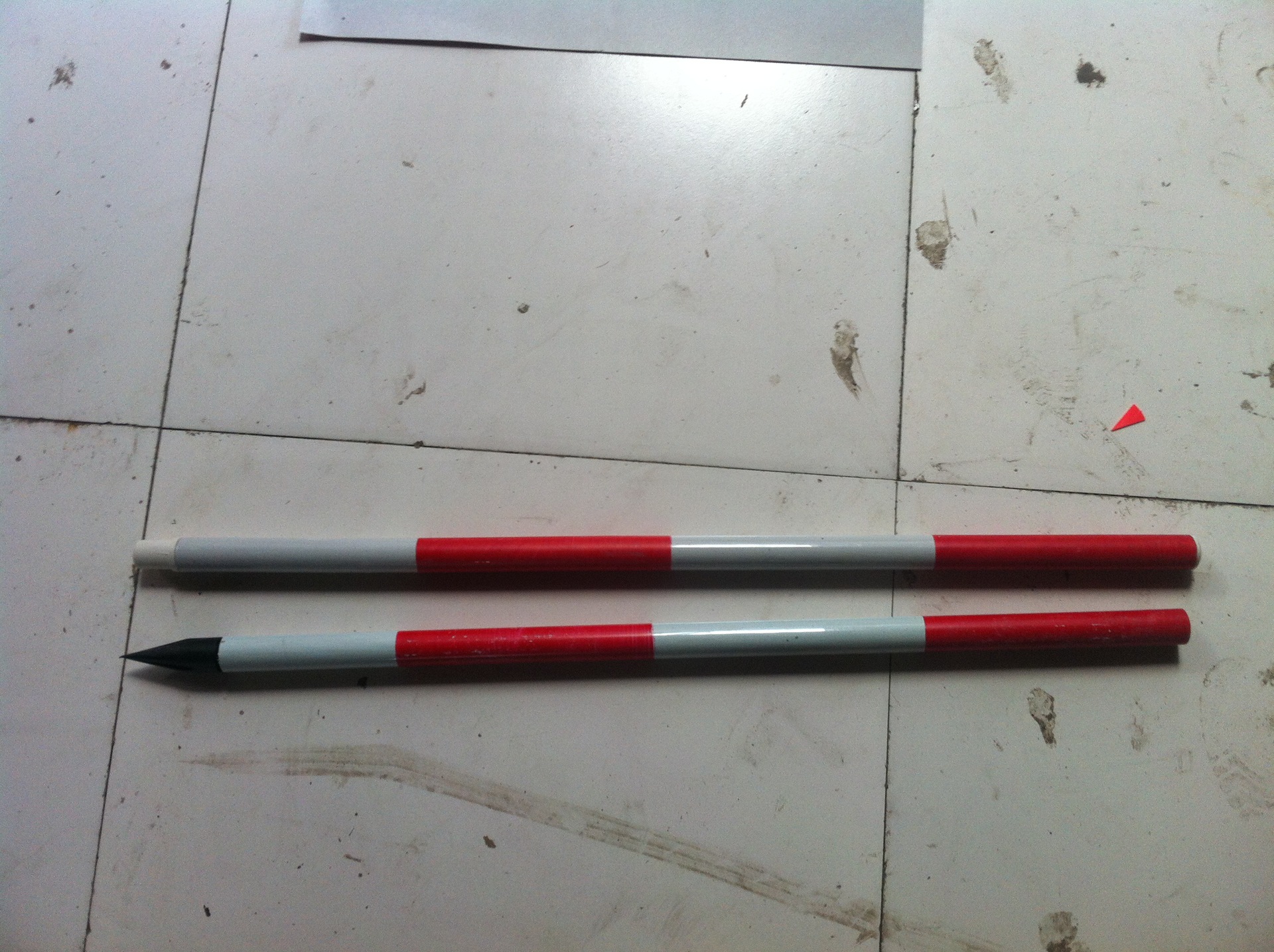 【厂家直销批发 20505 1.6m 红白色相间标杆 小