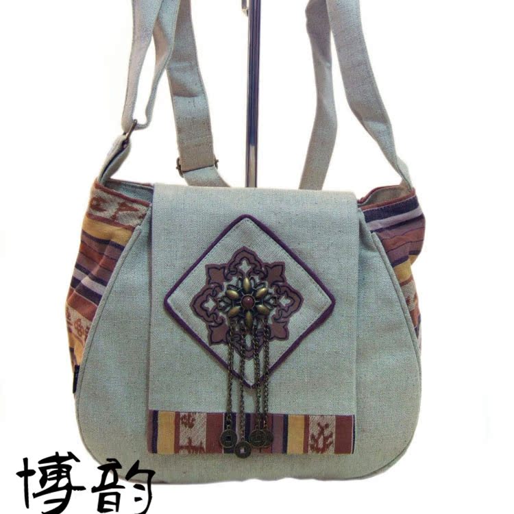 工藝麻佈包(V341)