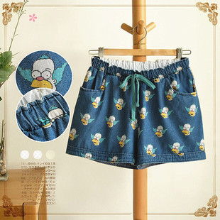 批发采购女式休闲裤-夏装阔腿裤薄牛仔短裤批