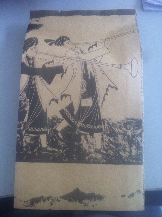 牛皮紙袋鋁箔背封袋1