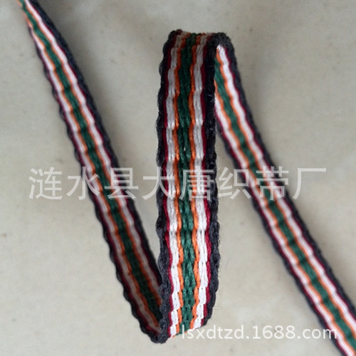 6mm五彩织带3