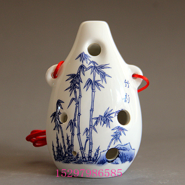 吹奏类乐器-景德镇陶瓷笛子古韵六孔AC陶笛 6