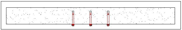 2、將M880MM膨脹螺絲裝入鉆好的孔內並緊固好--如圖所示