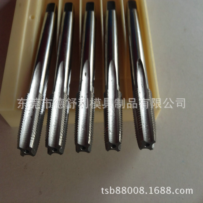 德舒利专业定做 直槽丝锥、非标定做加长丝锥、机用丝锥 手用丝锥