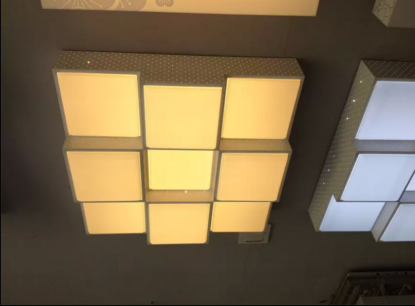 LED吸顶灯长方形九宫格客厅现代简约时尚卧室