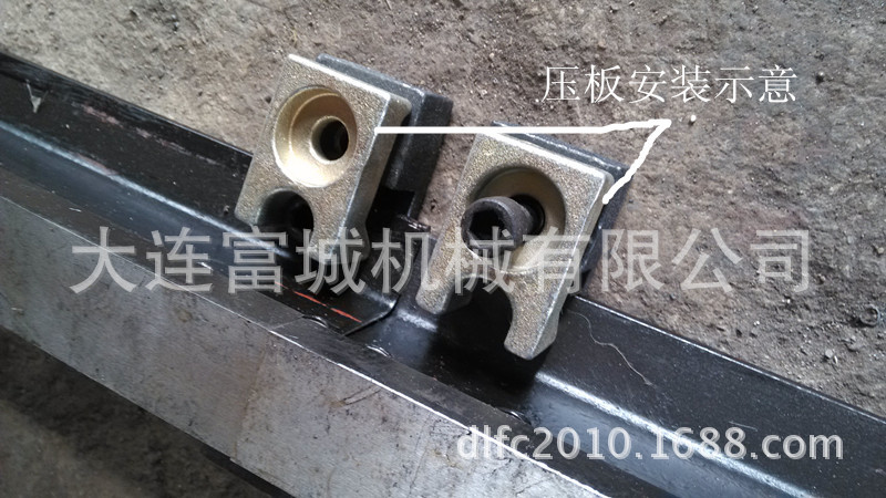 【厂家直销】龙门数控切割机纵向轨道压板