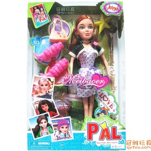 公仔、玩偶、娃娃-时尚<em>大头妹</em>公仔芭比娃娃Ba