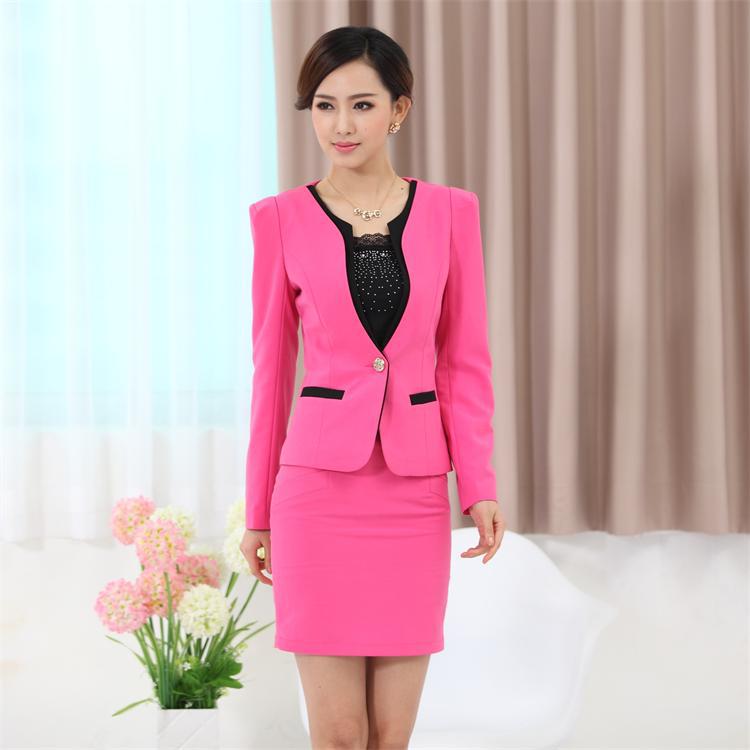 <em>高档</em>职业装<em>韩版女装</em>小西装酯裙套装OL白领酒