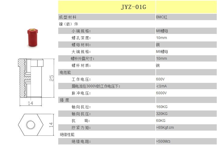 2,关于产品型号 绝缘柱的规格较多,若有疑问处,请致电我司洽谈