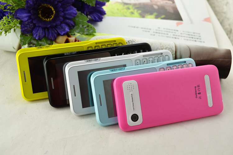 手机-欧奇之歌P5 超薄直板手机 情侣手机水晶