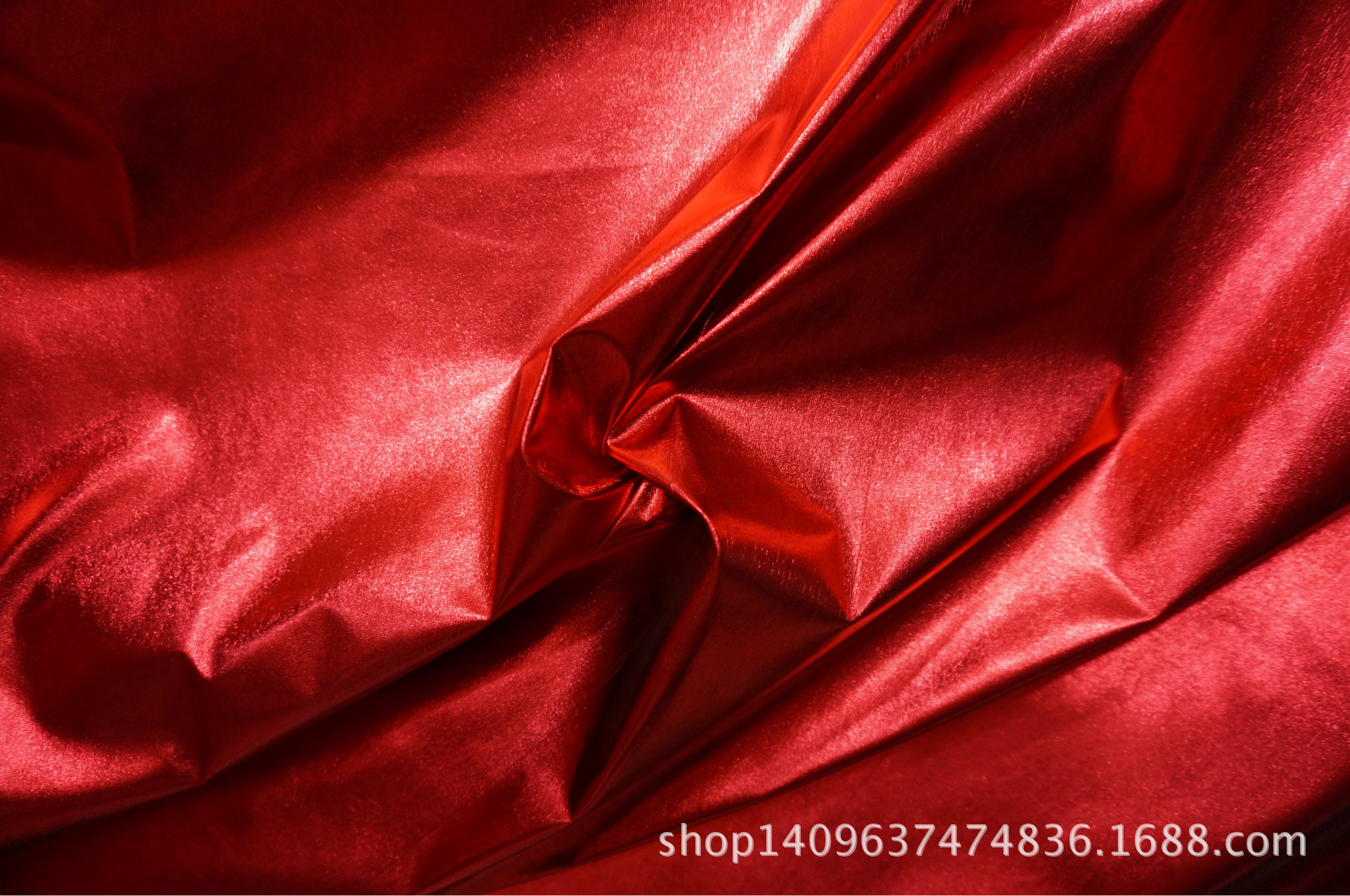 针织四面弹烫金