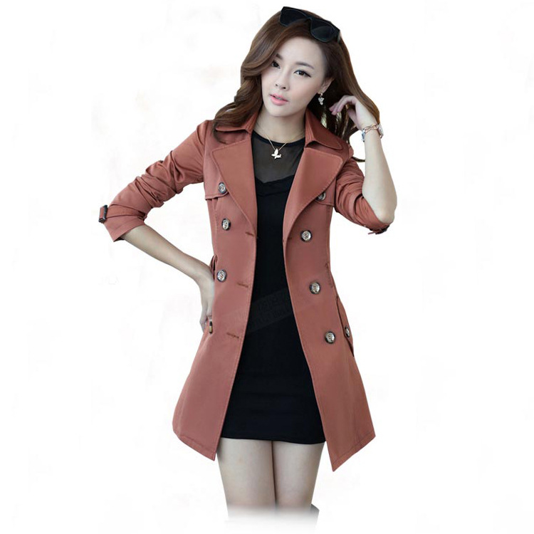 2014新款<em>风衣</em>女款<em>春装</em> <em>女装</em>秋潮修身韩版<em>外套</em>
