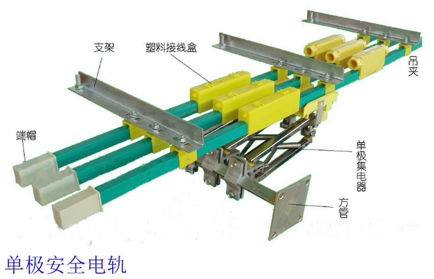 天海电气 安全滑触线 单极h型滑线 ***