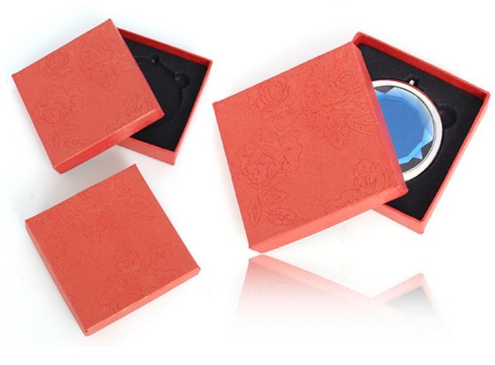 纸盒-高档 饰品盒 镜子礼品包装盒 水晶镜包装
