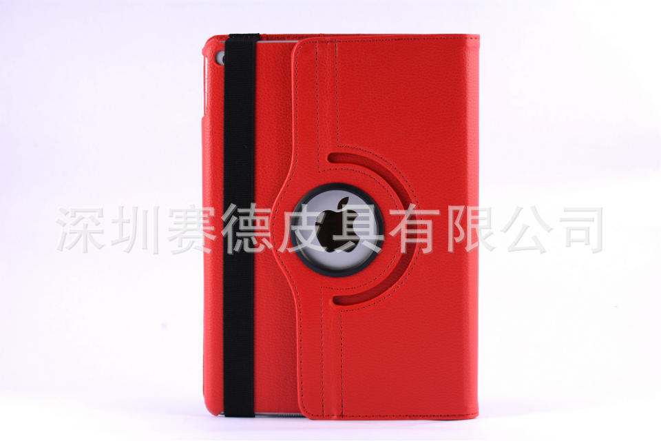 ipad6荔枝纹旋转皮套