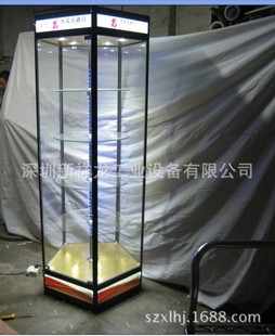 展示柜-五角旋转柜,银行展柜,黄金展柜,电动柜