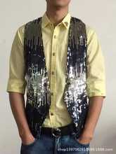 <em>男马甲马夹</em>背心_颜色:银色_<em>男马甲</em>马夹背心促