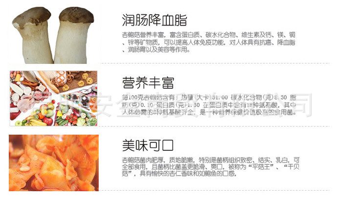 品世杏鮑菇500克 云南特產(chǎn)即食休閑零食品小吃 批發(fā)