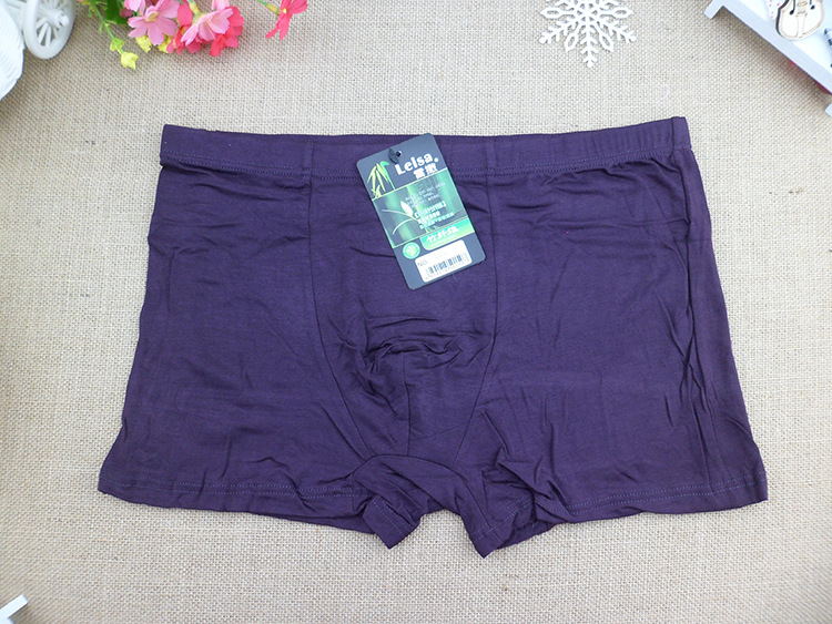 NY019厂家直销 <em>男士</em>四角平角裤 舒适<em>内裤批发</em>