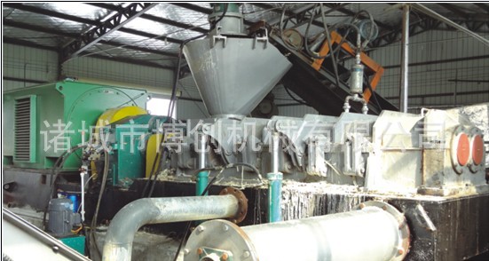 ZSLG双螺杆多功能机械制浆机