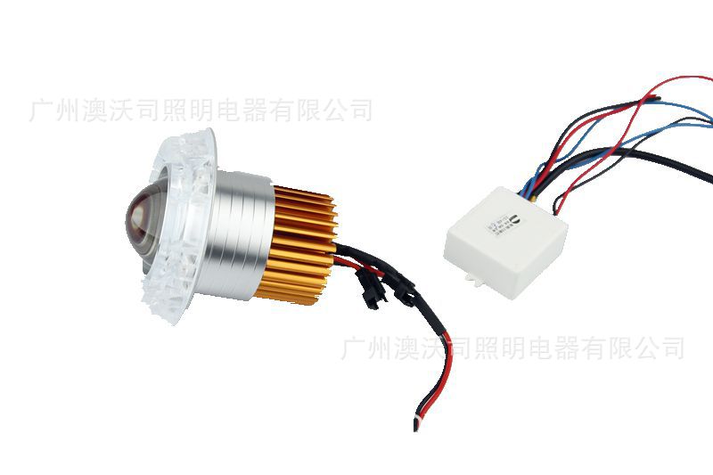 工作灯、检修灯-摩托车电动车LED透镜U2激光