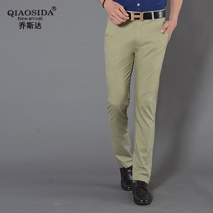 批发采购男式休闲裤-男士休闲修身裤小直筒休