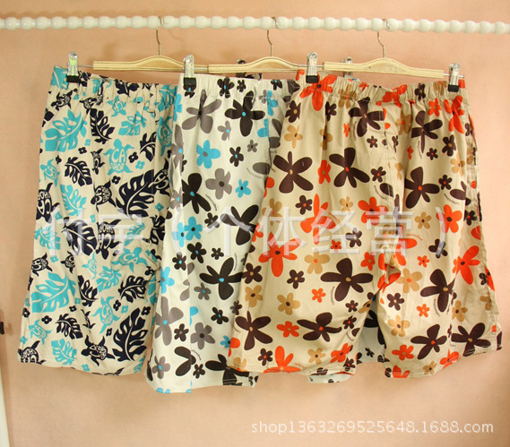 采购男式沙滩裤-外贸男士沙滩裤 花色夏威夷度